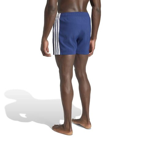 adidas 3 Stripes 5-Inch Mens Lightweight Swimming Shorts