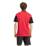 adidas Manchester United Tiro Mens Short-Sleeve Polo Shirt