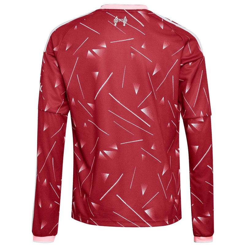 adidas Liverpool Football 2026/27 Kids Long Slve Home Jersey