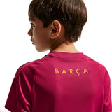 Nike FC Barcelona Strike Kids Dri-FIT Short-Sleeve T-Shirt