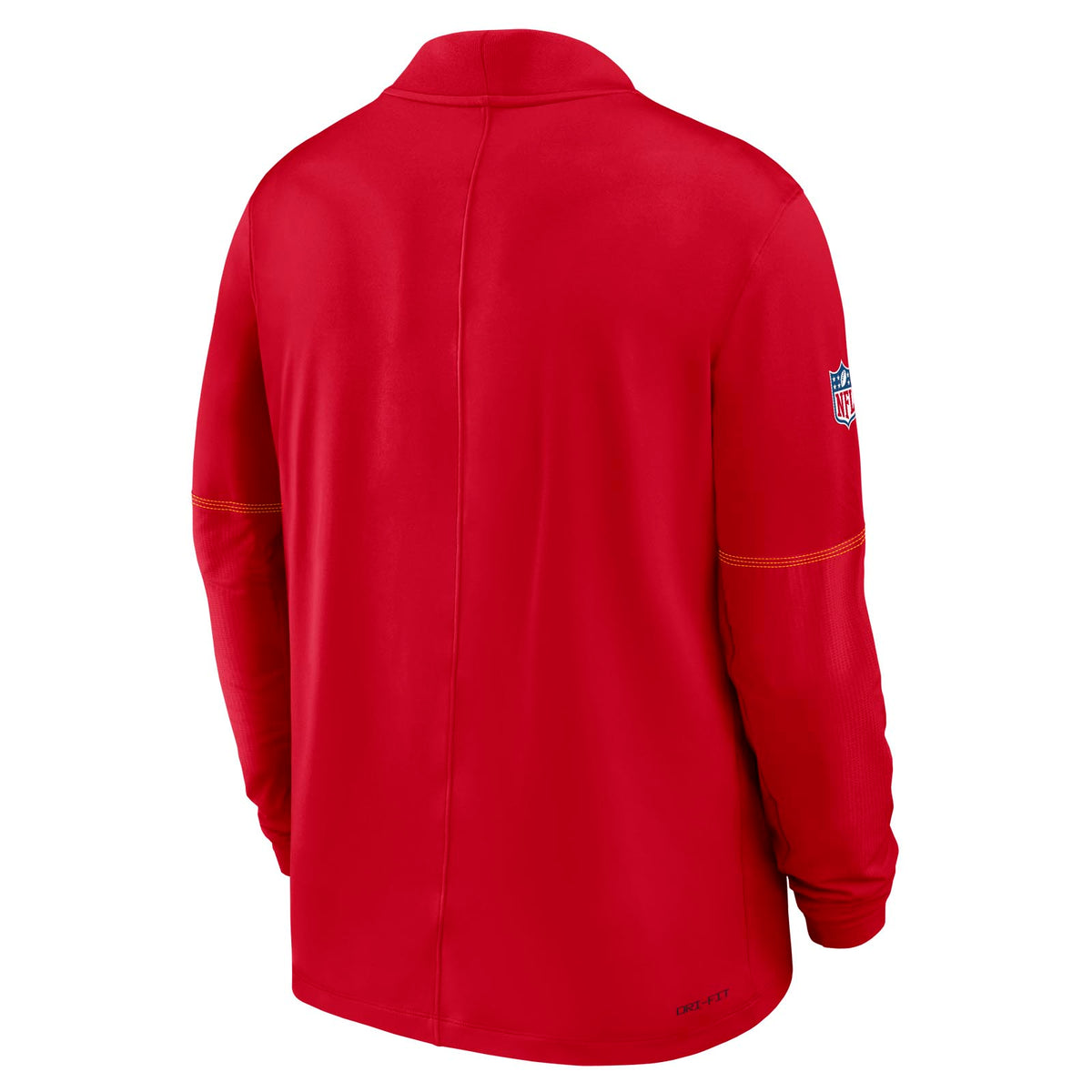 Nike Mens Chiefs Dri-Fit MID HZ Top Red