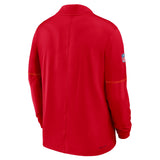 Nike Mens Chiefs Dri-Fit MID HZ Top Red