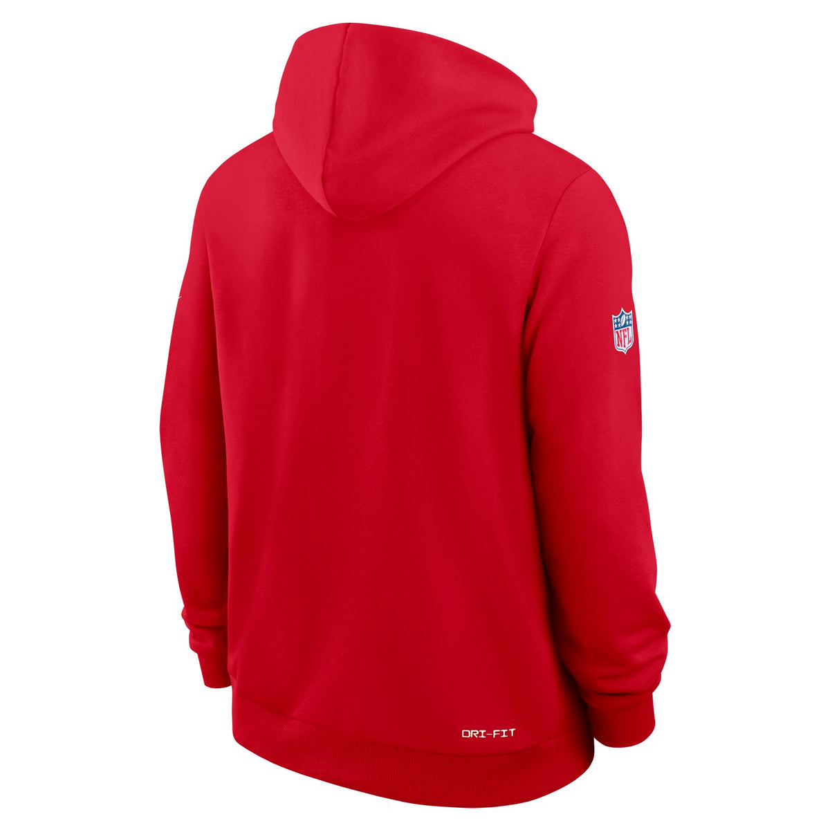 Nike Mens Chiefs Dri-Fit SI Hoodie Red