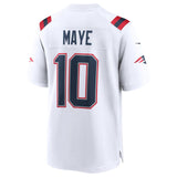 Nike New England Patriots Maye 10 Mens Road Jersey