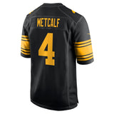 Nike Pittsburgh Steelers Metcalf 4 Mens Alternate Jersey