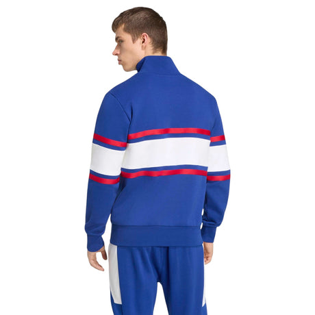 adidas France Rugby Travel Mens Half-Zip Sweatshirt