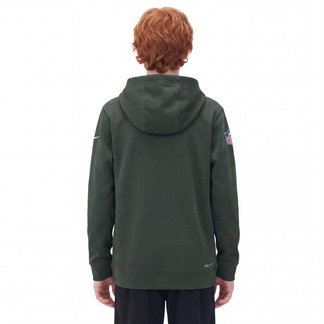 Nike Green Bay Packers NFL Sideline Pullover Kids Hoodie