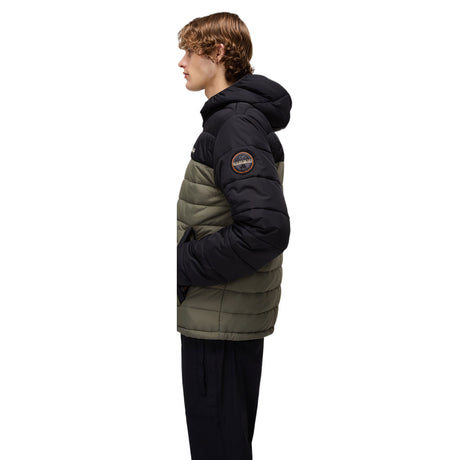 NAPAPIJRI A GESAR Mens Hooded Jckt Green