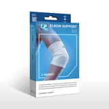 LP Tennis/Golf Adults Elasticated Elbow Support - White