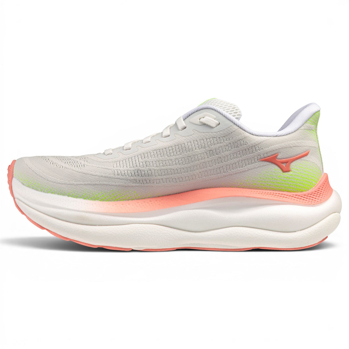 Mizuno Wave Sky 9 Womens Wh Flw Lime
