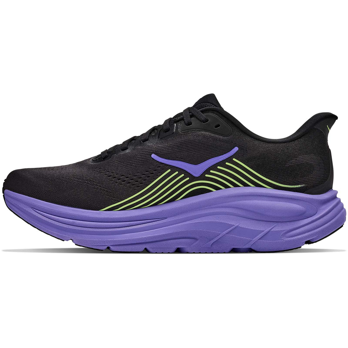 Hoka Clifton 11 Mens Black Neon Yuzu