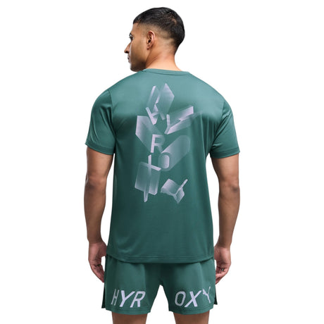 Puma x Hyrox Mens Short Sleeve Green Training T-Shirt