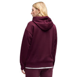 Puma Essentials Womens Relaxed Fleece Long-Sleeve Hoodie