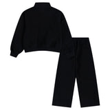 Nike Jr Girls NSW STD Flc Qzip Pants Blk
