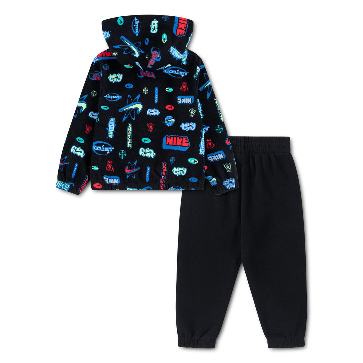 Nike Sportswear Printed Fleece Boys Hoodie and Pants Set