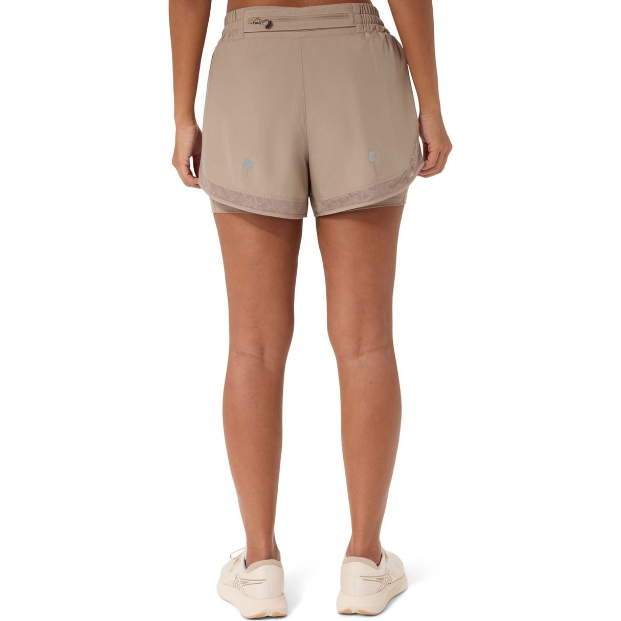 Asics Nagino Run 2-In-1 Womens Breathable Running Shorts