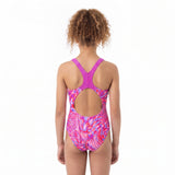 Speedo Printed Splashback Girls Swimsuit