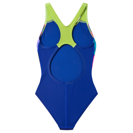Speedo Printed Splashback Girls One-Piece Swimsuit