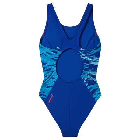 Speedo Hyperboom Splice Muscleback Girls Swimsuit