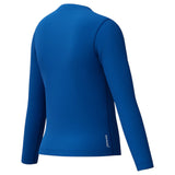 Speedo Kids LS Logo Rash Guard Blue