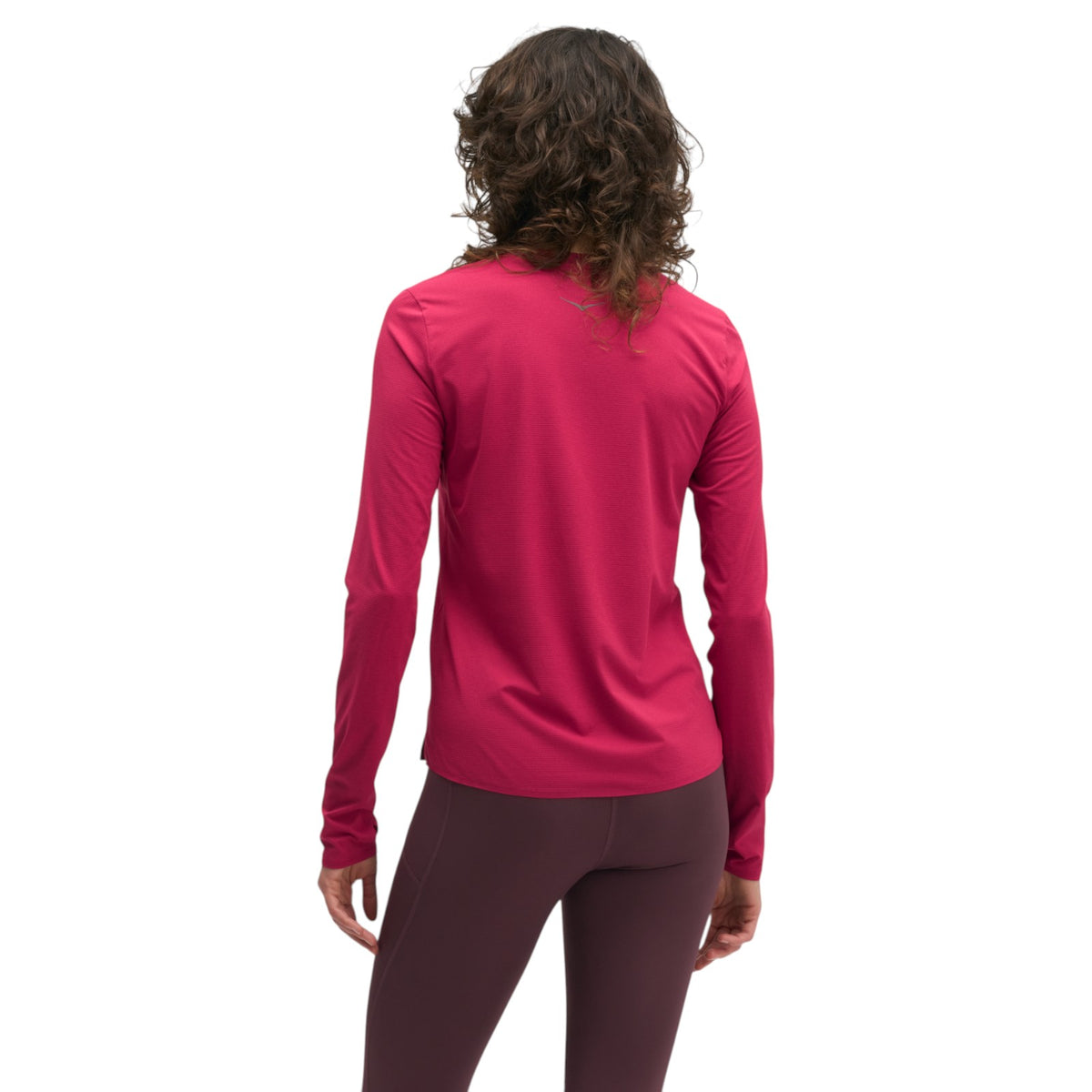 Hoka W Everyrun Long Sleeve Red