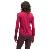 Hoka W Everyrun Long Sleeve Red