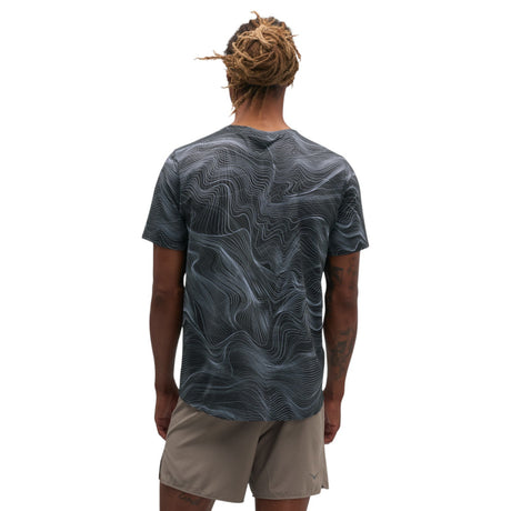 HOKA EveryRun Printed Short-Sleeve Mens T-Shirt