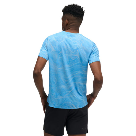 HOKA EveryRun Printed Short-Sleeve Mens T-Shirt