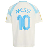 adidas Kids Messi Hot Tee White