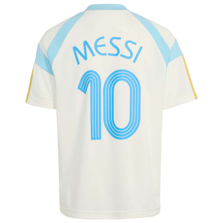 adidas Kids Messi Hot Tee White
