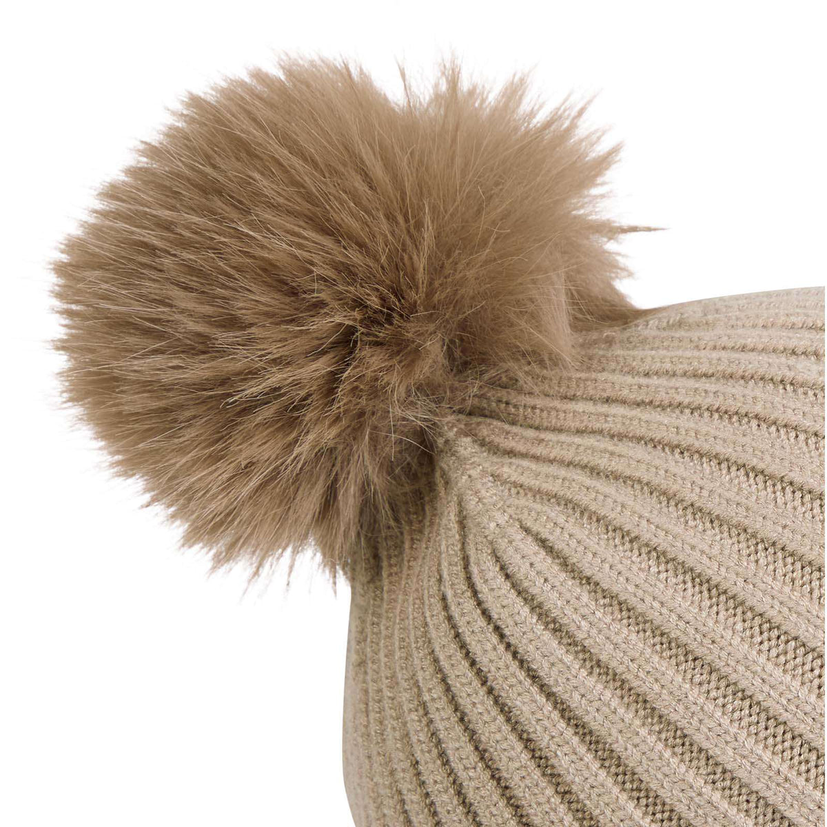 McKinley Maisie Womens Chunky-Knit Ski Pom Beanie Hat