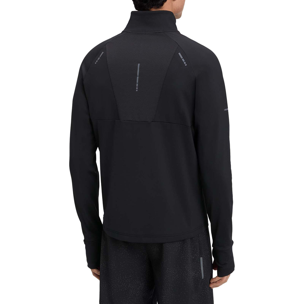 Energetics Bin Half-Zip Turtleneck Mens Midlayer Running Top