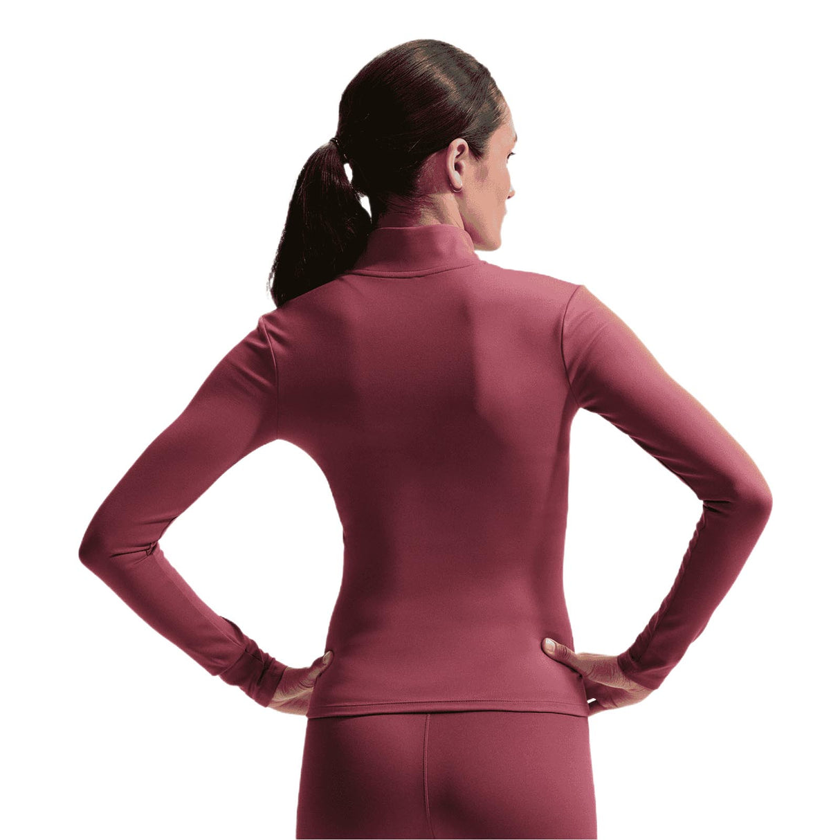 Nike One Fitted Womens Dri-FIT Full-Zip Jacket
