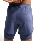 Nike Mens DF Stride 5in hyid Shorts Blue