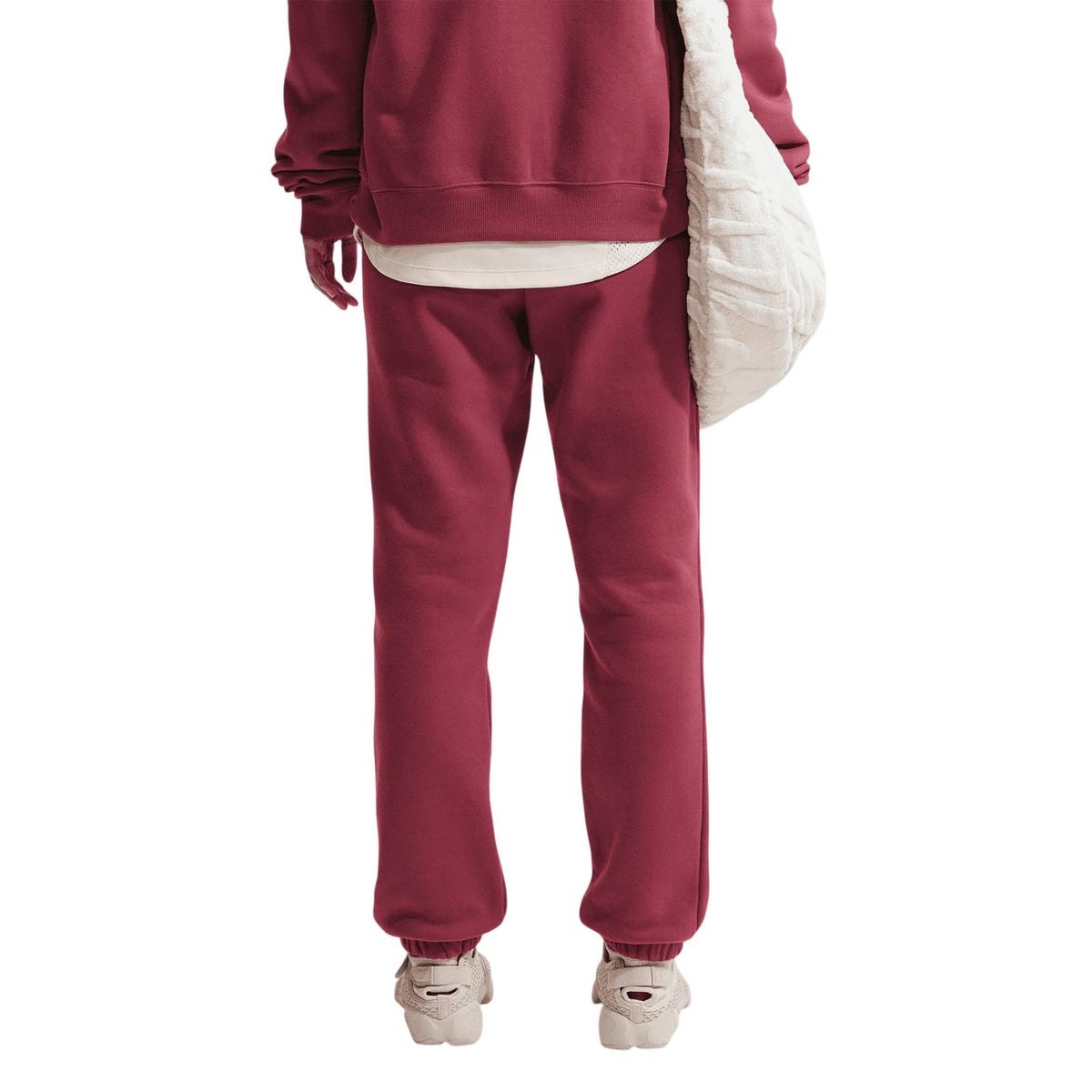 Nike Studio Fleece Womens Mid-Rise Cuffed Joggers
