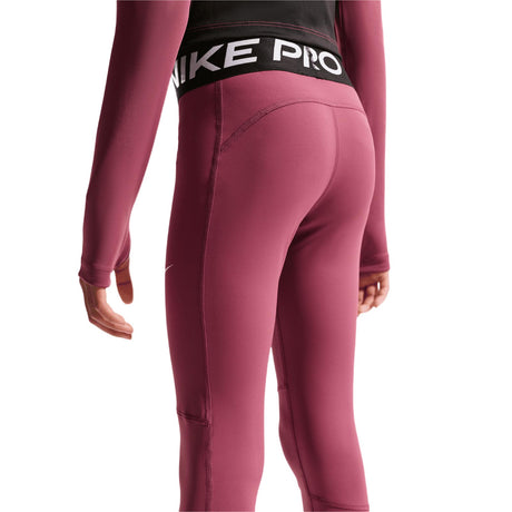 Nike Pro Girls Dri-FIT Mid-Rise Leggings