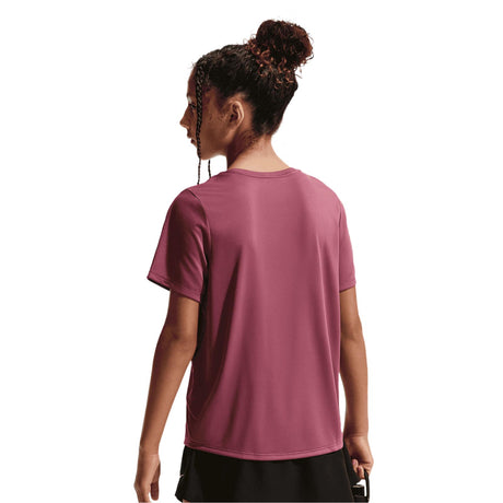 Nike One Fitted Short Sleeve Girls Dri-FIT T-Shirt