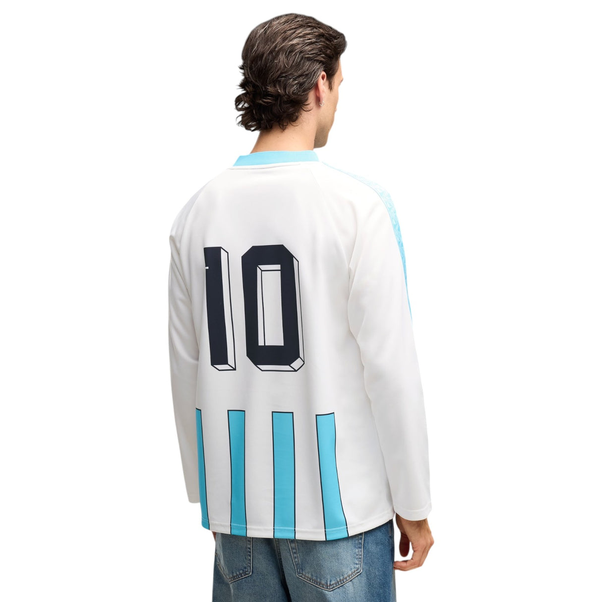 Puma OM 26 King Culture LS Jersey White