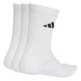 adidas Cushion Crew Sock 3 Pack White