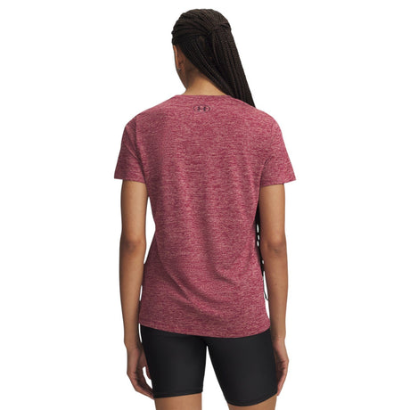UA Wms Tech Tee SSC- Twist Red