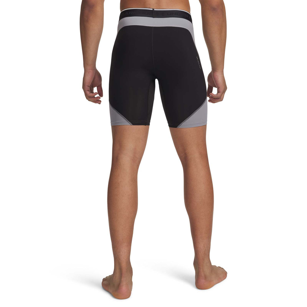 UA Mens HG Elite Long Shorts Black