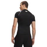 UA Mens HG Elite Comp SS Tee Black