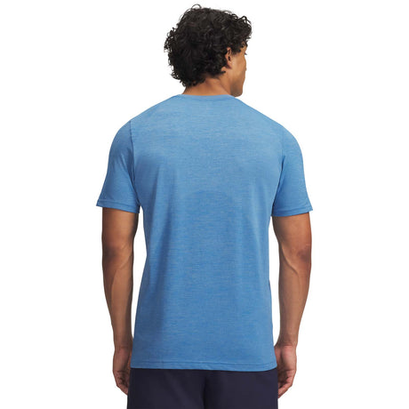 UA Mens Vanish Seamless SS Tee Blue