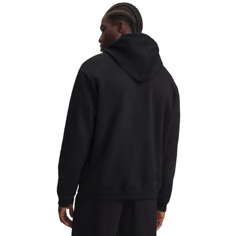 UA Mens Rival Flc Hoodie Black