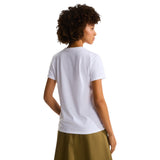 TNF Wmn Evolution Simple Dome SS Tee Wh