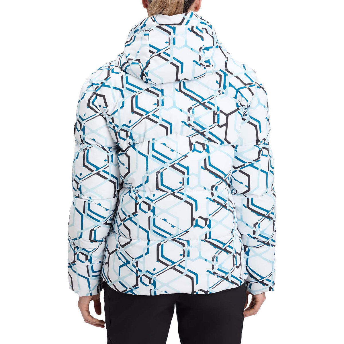 McKinley Sophi Womens Full-Zip Padded Slim-Fit Ski Jacket
