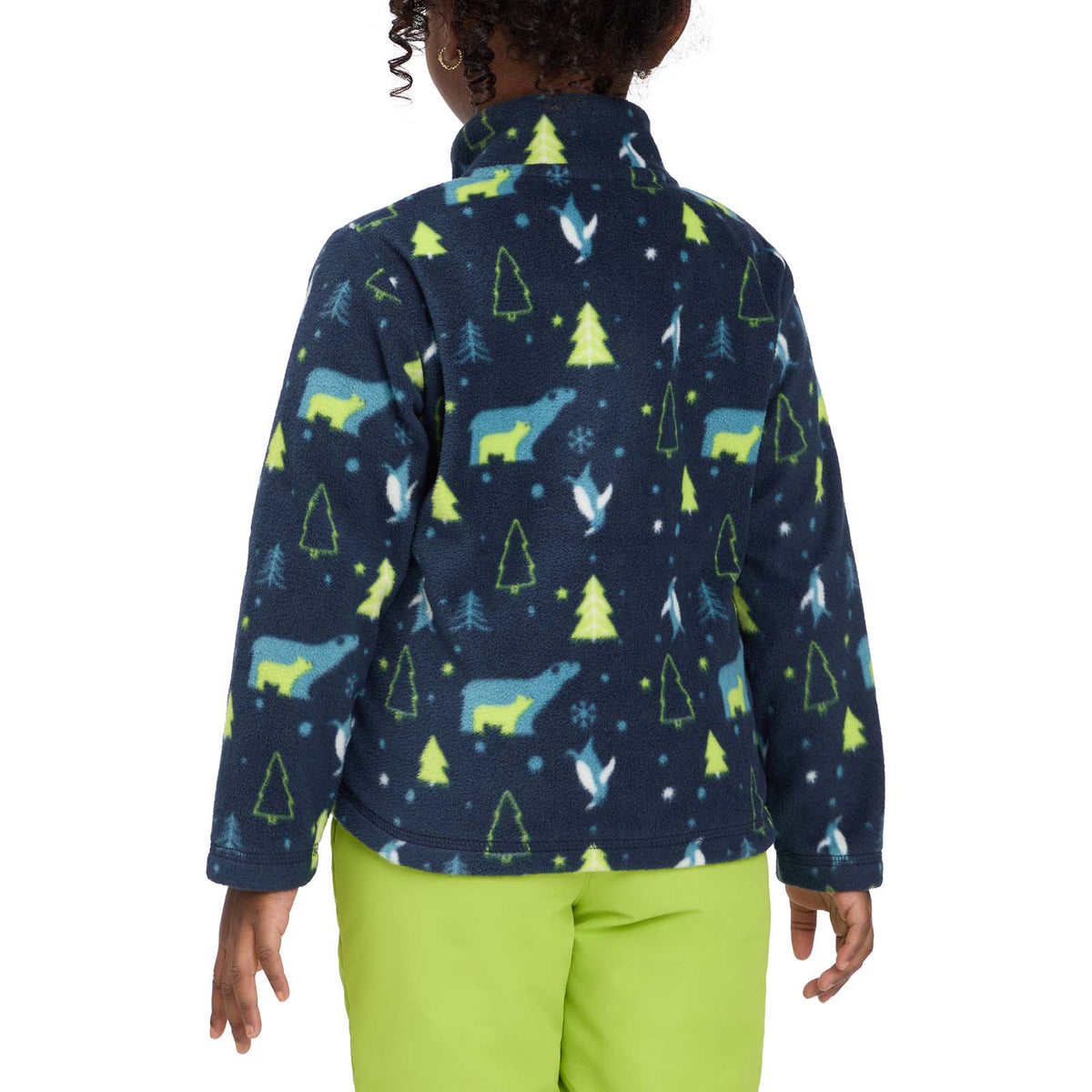 McKinley Tibo III Toddler/Kids Half-Zip Fleece Ski Midlayer