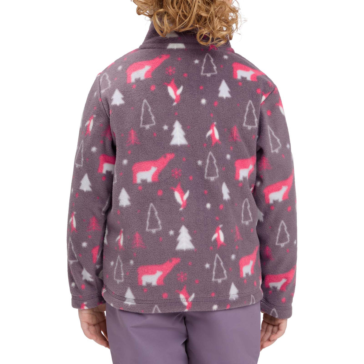 McKinley Tibo III Toddler/Kids Half-Zip Fleece Ski Midlayer