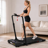 Body Sculpture Walking Pad with Handrail