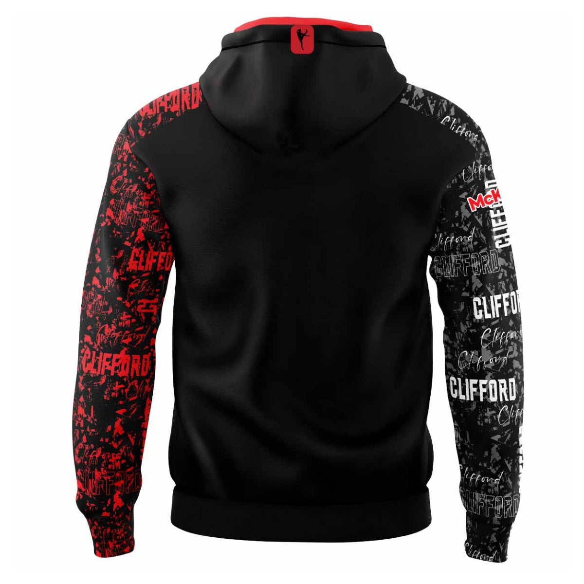 McKeever Clifford Kids Poly Hoodie – Black